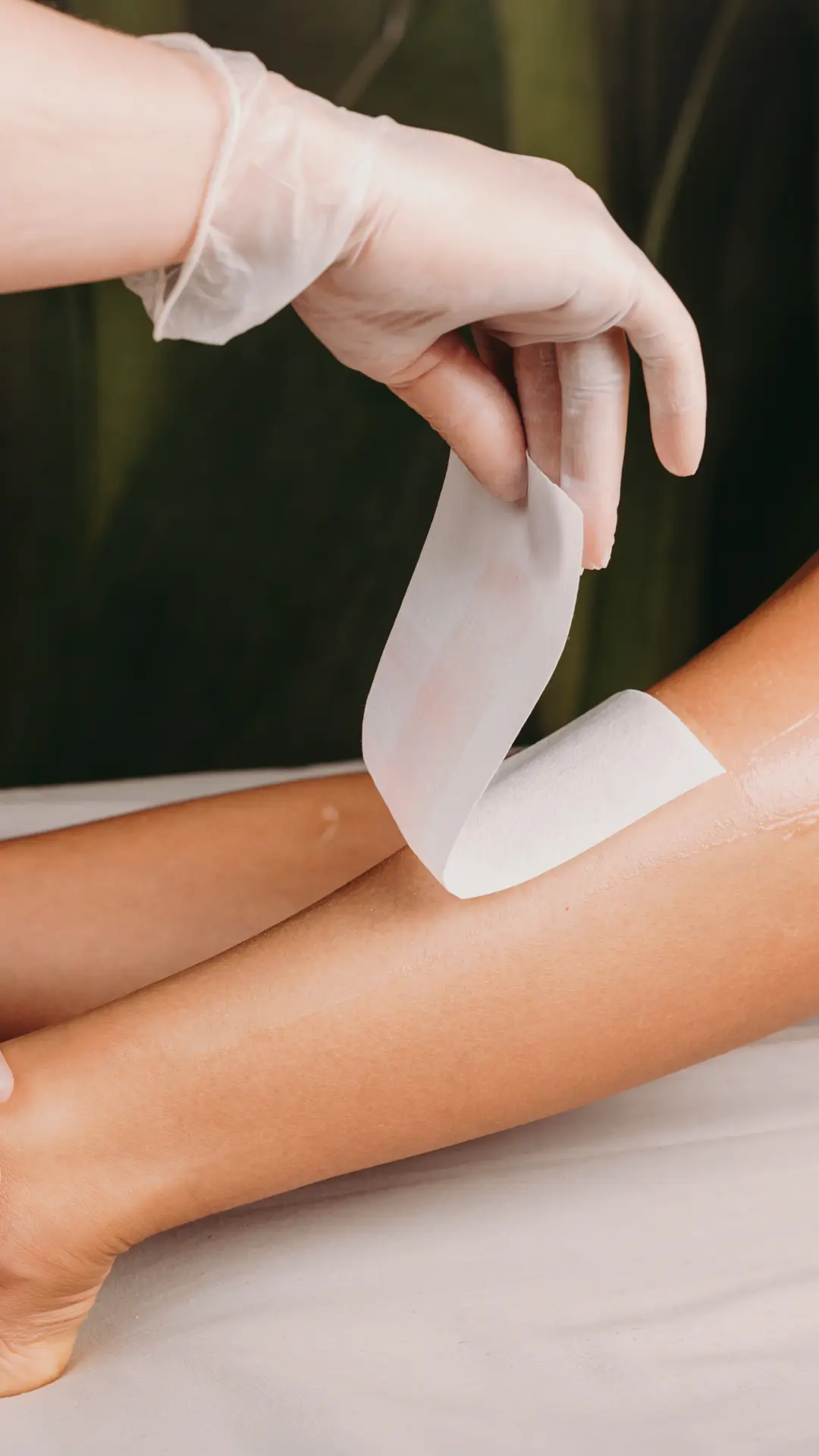 Professional waxing treatment at Veloura SugarWax Bar in Vaughan